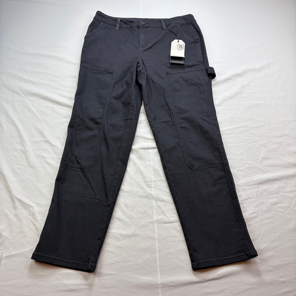 1822 Denim Black Ladies Carpenter Pant